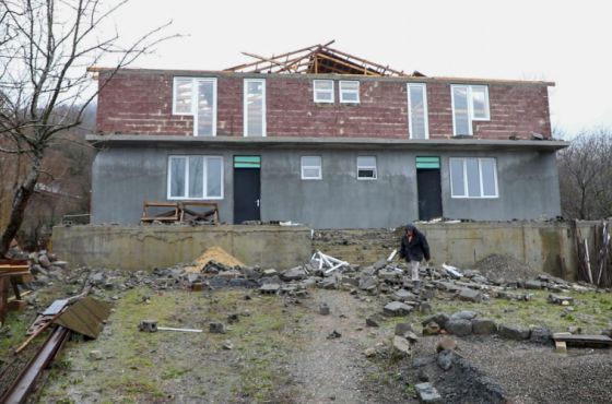  სტიქიამ იმერეთში 600-ზე მეტი სახლი, სკოლები და საბავშვო ბაღები დააზიანა