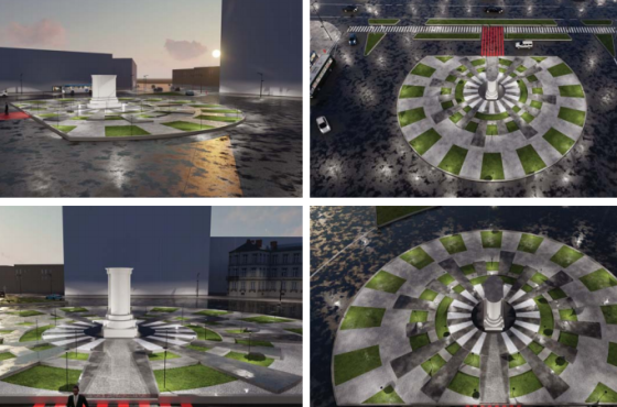 ქუთაისში "მზეჭაბუკი"-ს მონუმენტის ირგვლივ სკვერი მოეწყობა