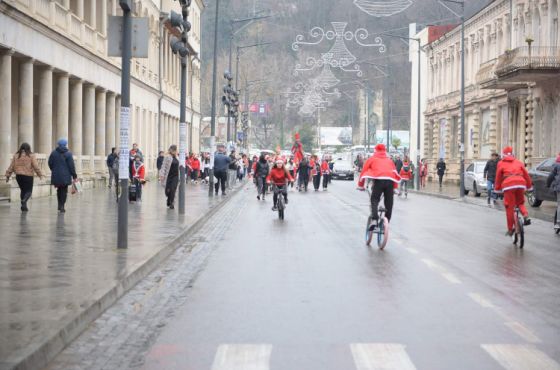 30 დეკემბერს, ქუთაისში საახალწლო ველომსვლელობა გაიმართება