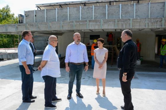 თეა წულუკიანმა წყალტუბოში იუსტიციის სახლის მშენებლობა დაათვალიერა