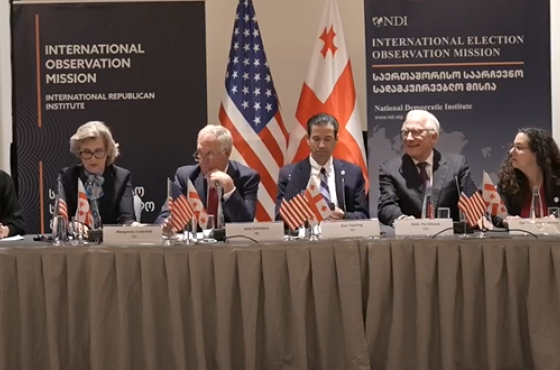  სახელმწიფო რესურსის გამოყენება, დაშინება, ზეწოლა -NDI - სა და IRI -ს არჩევნების სადამკვირვებლო მისიის შეჯამება
