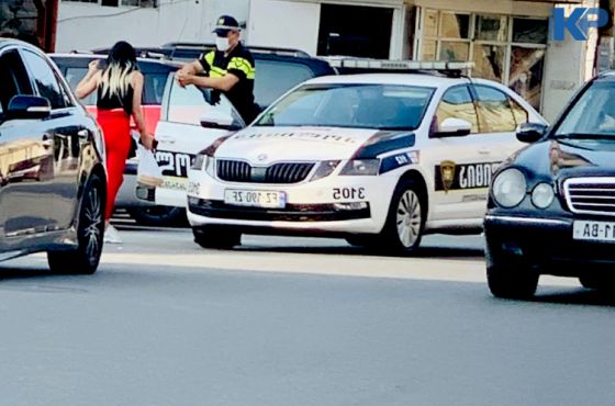 საპატრულო პოლიცია ქუთაისში უპირბადო მოქალაქეებს აფრთხილებს