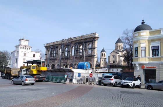 მერია მუზეუმის შენობის ფასადის მდგრადობას სამუშაოების დაწყებიდან 6 თვის შემდეგ შეისწავლის