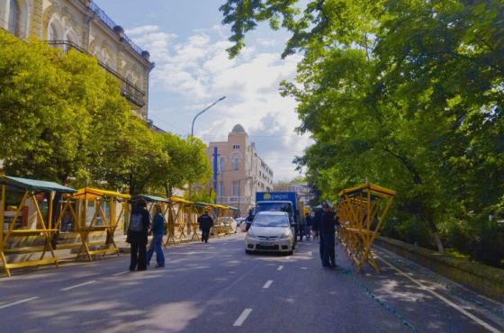 "ქუთაისქალაქობის" ღონისძიებების გამო ქალაქში სატრანსპორტო მოძრაობა  შეზღუდულია