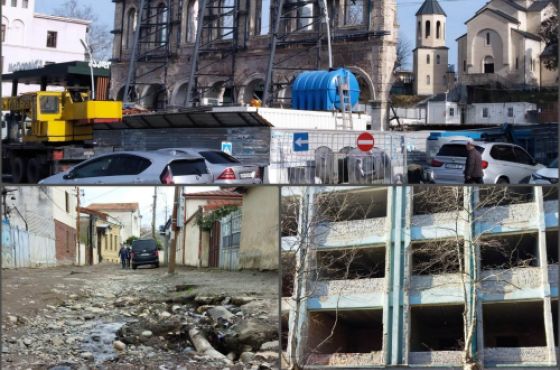 ჩავარდნილი და გადავადებული ინფრასტრუქტურული პროექტები ქუთაისში