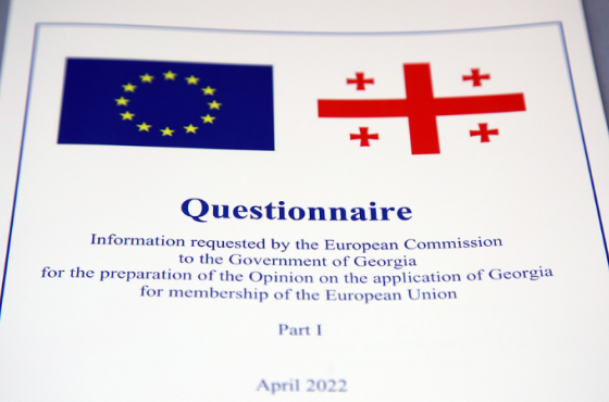 ევროკავშირისგან მიღებულ კითხვარებს სამინისტრო გაასაჯაროვებს
