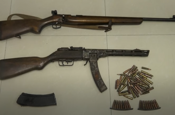 იმერეთში უკანონო იარაღები და საბრძოლო მასალა ამოიღეს, დაკავებულია 4 პირი