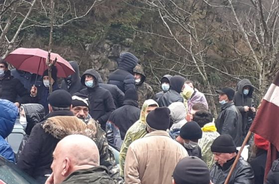 შსს: ნამახვანჰესის  აქციაზე ამოღებულია  იარაღები და ე.წ. „დუბინკები“ 