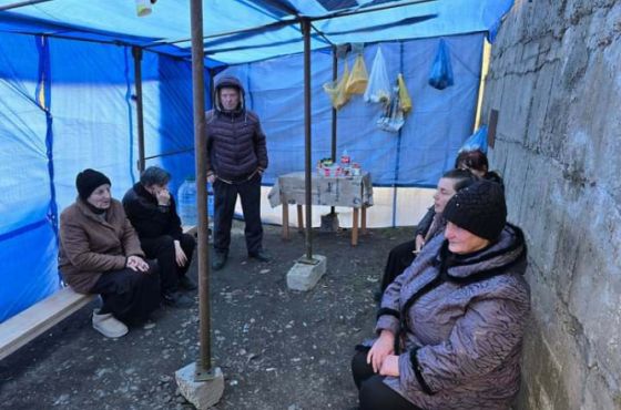 პროტესტის მეორე დღე - რა ხდება სოფელ შუქრუთში