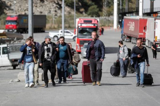 2022 წელს საქართველოს საზღვარი 1 459 546-მა რუსმა გადმოკვეთა