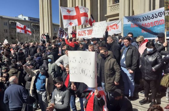 რიონის ხეობის ,,მცველები'' ნათია თურნავას გადადგომას ითხოვენ