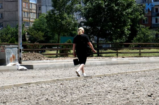 ხუთი თვე  600 მეტრისთვის (ფოტო ამბავი)