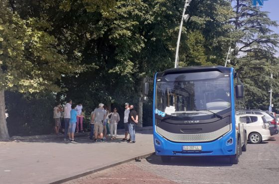 ქუთაისში ამცრელი ცენტრების მიმართულებით შვიდი ავტობუსი მოძრაობს