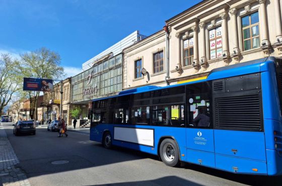 მუნიციპალური ავტობუსები ქუთაისში - შეძენილია ევროპის რეკონსტრუქციისა და განვითარების ბანკის მხარდაჭერით