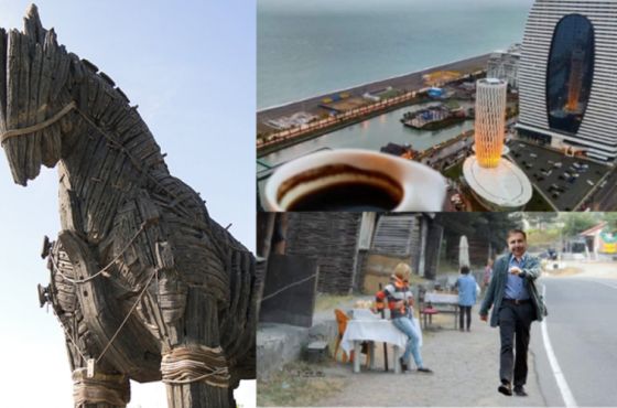 "ტროას ცხენით შემოვიდა", "ხაშურშია" - ფეისბუქ რეაქცია სააკაშვილის ჩამოსვლაზე