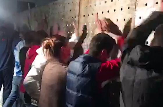 ხმაურიანი პროტესტის მეშვიდე ღამე რიონის ხეობაში