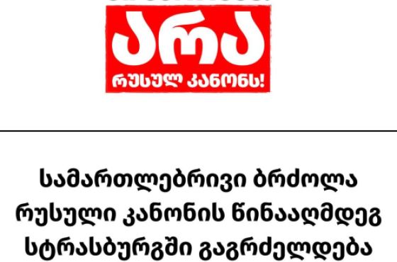 "რუსული კანონის" წინააღმდეგ სამართლებრივი ბრძოლა სტრასბურგში გრძელდება