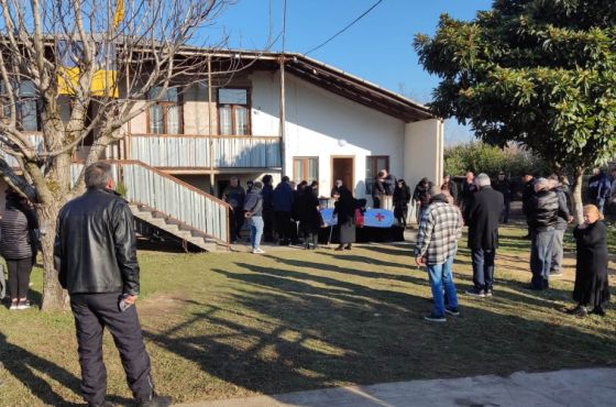 უკრაინაში დაღუპული ქართველი მებრძოლი წყალტუბოში გადაასვენეს