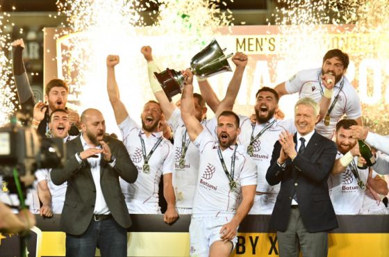 მე-15 ტიტული - საქართველოს მორაგბეთა ნაკრები რაგბი ევროპის ჩემპიონია 