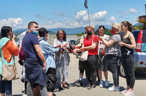 "გვედავებიან იმ კედლის დაზიანებას, რომელიც ხეობაში არ უნდა იყოს" - მარიტა მუსელიანი 