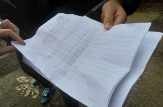 ქუთაისში დამკვირვებელმა კოორდინატორები საარჩევნო უბნის შენობაში ჩაკეტა