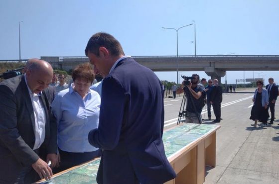 პრემიერ-მინისტრმა ქუთაისის შემოვლითი გზა გახსნა