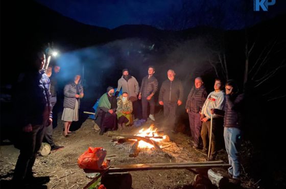 ღამისთევა რიონის ხეობის გადასარჩენად