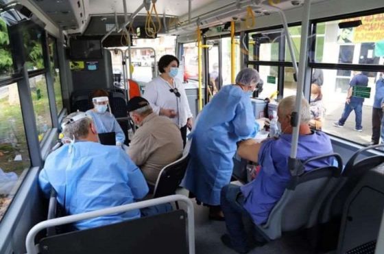 ქუთაისში ვაქცინაციის ერთი მოძრავი პუნქტია