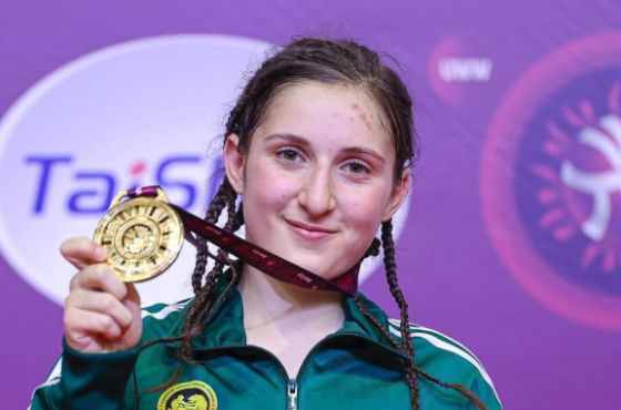 ჭიათურელმა მირანდა კაპანაძემ, თავისუფალ ჭიდაობაში, ევროპის ჩემპიონის ტიტული მოიპოვა