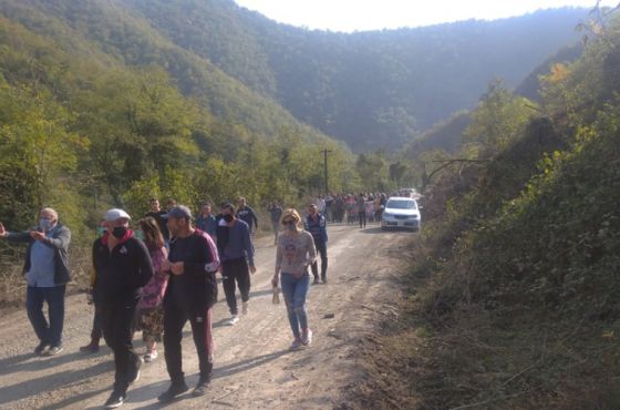 "ჩვენ არ გვინდა ჰესი" - მოსახლეობის პროტესტი ნამახვანჰესის წინააღმდეგ