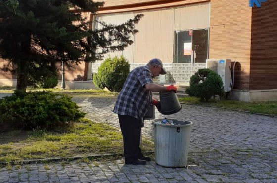 ქუთაისიპოსტზე გასული მასალის შემდეგ  სკვერი დაასუფთავეს