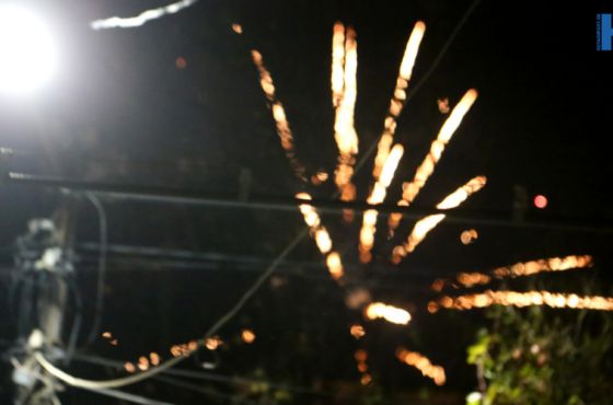 ქუთაისში "ქართული ოცნების" აქტივისტები გამარჯვებას ზეიმობენ 