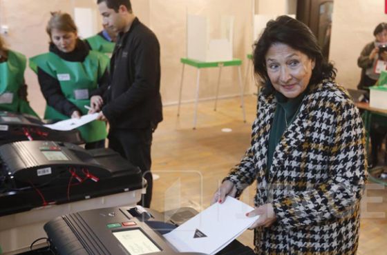 "ხმა მივეცი ახალ საქართველოს" - სალომე ზურაბიშვილი