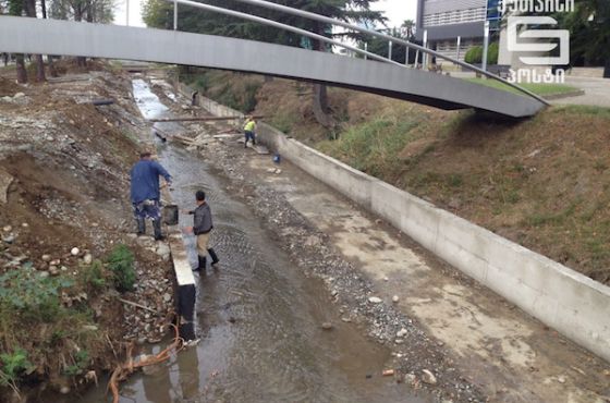 ქუთაისში, მდინარე ოღასკურას კალაპოტისა და  ხიდ-ბოგირების რეკონსტრუქცია იგეგმება