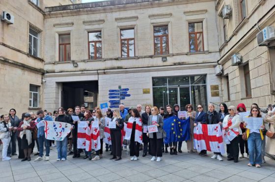 "ამ კანონის დედაარსია, ღირსება შეულახონ კრიტიკული აზრის მქონე ადამიანებს"- აქცია ქუთაისში