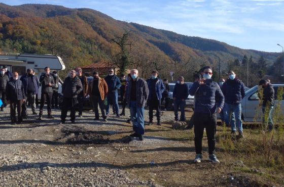 პროტესტის 35-ე დღე და მიმართვა ამერიკის ელჩს  - მოსახლეობა ნამახვანჰესის წინააღმდეგ