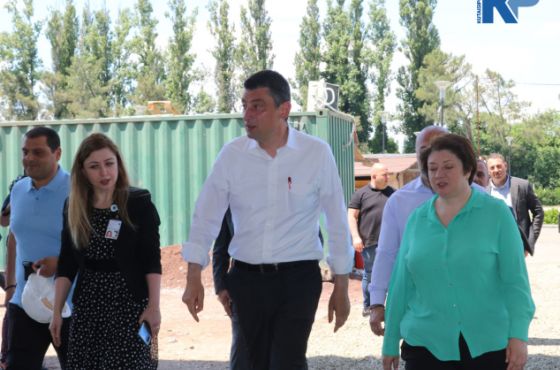 პრემიერი ქუთაისში იმყოფება