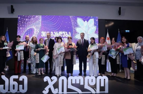 ზესტაფონელი პედაგოგი კონკურს "მწვანე ჯილდო 2025"-ის გამარჯვებული გახდა