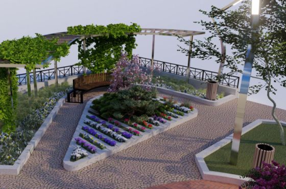 ქუთაისის მერია "სასწრაფოს ცენტრის" წინ სკვერის მოწყობას გეგმავს