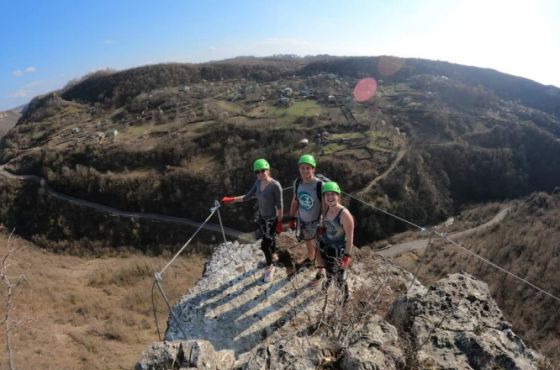 ჭიათურაში კავკასიაში პირველი ექსტრემალური ბილიკი იხსნება