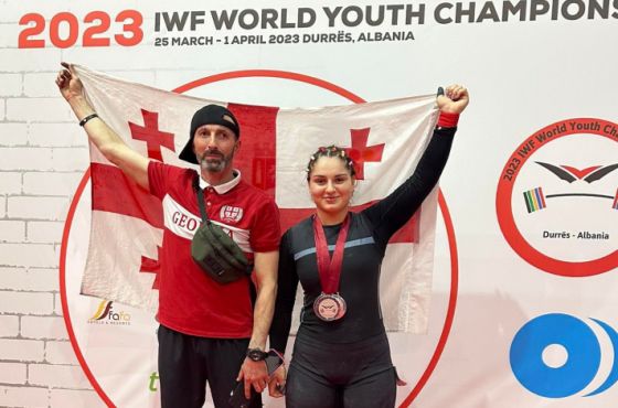 ხონელი ძალოსანი მარიამ მურღვლიანი მსოფლიოს ვიცე-ჩემპიონია
