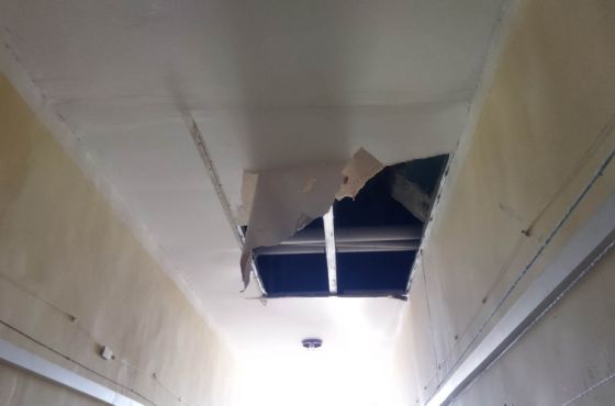 სოციალურ საცხოვრისში, საიდანაც მობინადრეები გაიყვანეს, სარეაბილიტაციო სამუშაოები დაიწყო 