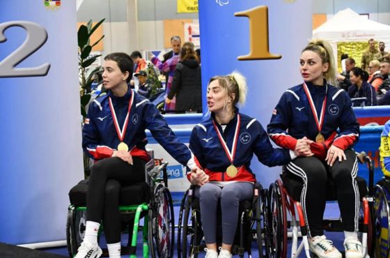 საქართველოს ეტლით მოფარიკავეთა ნაკრები პიზის მსოფლიოს თასის ჩემპიონია