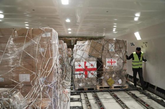 საქართველო პირველ ადგილზეა უკრაინისთვის ჰუმანიტარული ტვირთის მიწოდებით