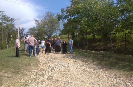 "ოპოზოციური განწყობის გამო გვსჯიან" - აქცია თერჯოლაში 