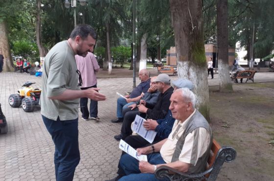 "ევროკავშირი მშვიდობის და კეთილდღეობის სივრცეა" -  საინფორმაციო კამპანია ქუთაისში 