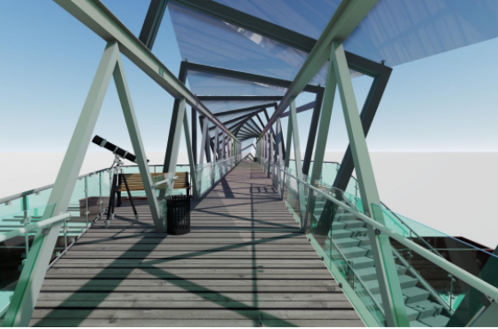 ჭიათურაში, სადგურის მიმდებარედ, საფეხმავლო ხიდი მოეწყობა