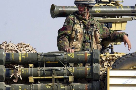 დიდი ბრიტანეთი უკრაინას სარაკეტო სისტემის აღჭურვილობას უგზავნის