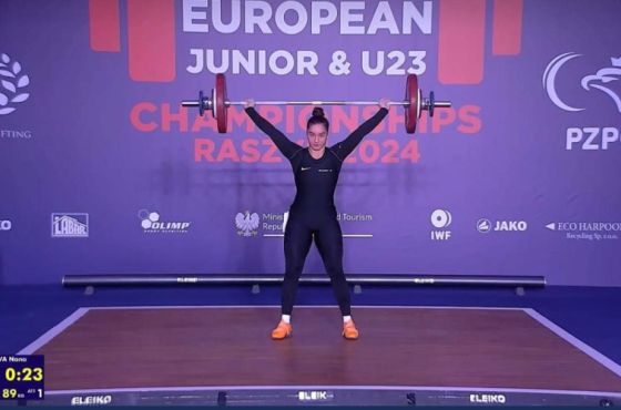 ქუთაისელი ძალოსანი ნანა ხორავა ევროპის ვიცე-ჩემპიონი გახდა