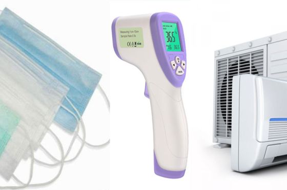 პირბადე, კონდენციონერი, დისტანციური თერმომეტრი - დაცვით და „გვერდითი მოვლენებით“